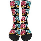 67 Socks for Kids,Funny 6 7 Creams Baseball Drip Socks,Six Seven Meme Design for Xmas Gift