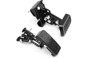 Yunnergo Gas and Brake Pedal Extenders for Short Drivers People Driving Cars Compatible with Cars & Go Kart & Ride on Toys