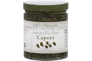 JEFF'S NATURALS Jeffs Natural Imported Non Pareil Capers, 6 Ounce - 6 per case.6