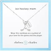 Chelsea Charles Sports Mom Double Charm Necklace, Fashion Jewelry Gift for Women
