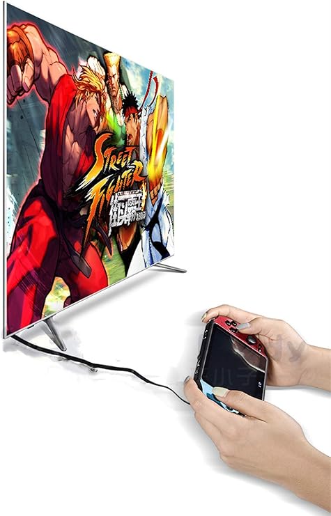 Amazon Co Jp ハンドヘルドゲームコンソールハンドヘルドコンピューター5 1インチ大画面ノスタルジックノスタルジックレトロミニアーケード ジョイスティッククラシックfcポケモン子供ゲームコンソールハンドヘルドコンピューター 2500 Mahバッテリー容量 ゲーム