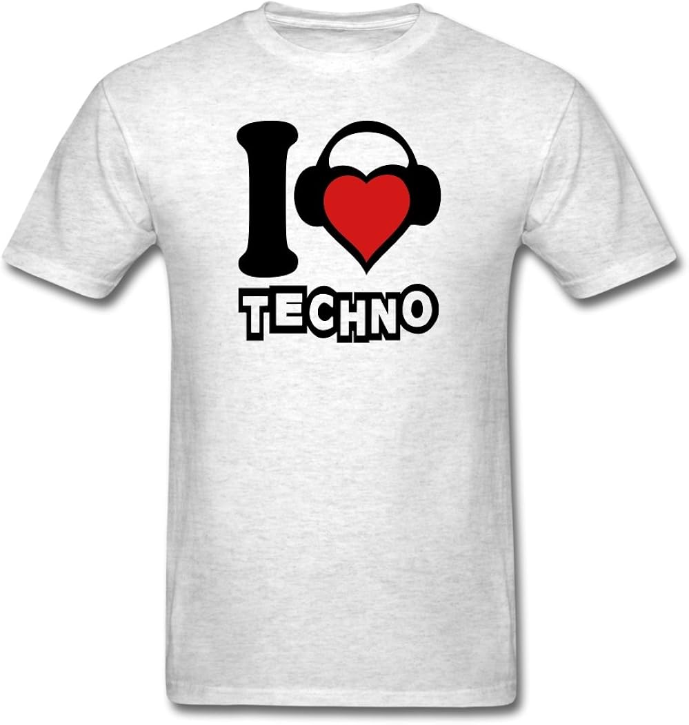 i love techno t shirt