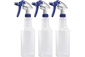 Bar5F Professional Sprayer 24-Ounce - 20 Foot Spray, Bleach Resistant, Adjustable Nozzle, All-Purpose, 3-Pack