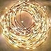 Qualizzi Starry Lights with Remote Control/Dimmable (33 Feet). Very Pretty Bright Fairy Light Effects on Led Copper Wire String Lightings.