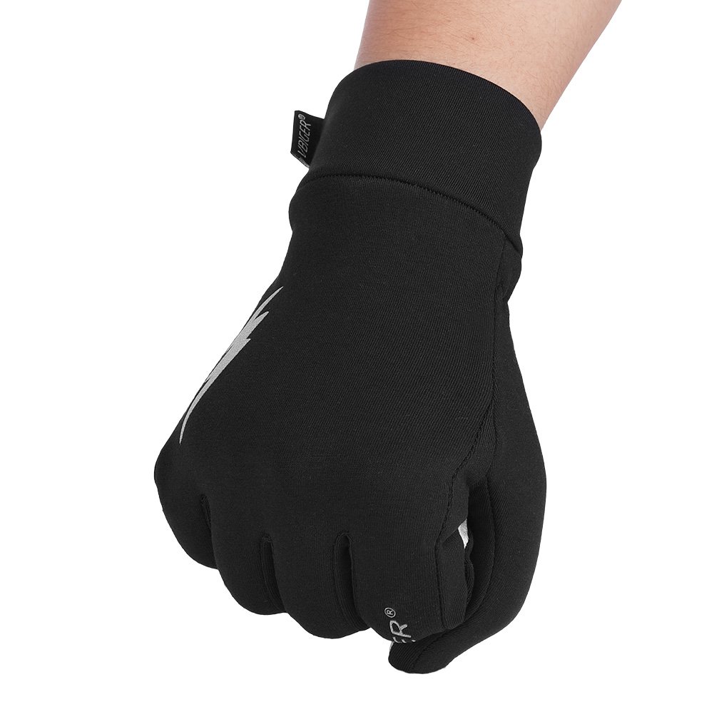 Vibger gants d\'hiver gants professionnels à l\'écran tactile Gants sport d\'hiver Running Gants en vélo pour hommes et femmes, Noir 1, Large