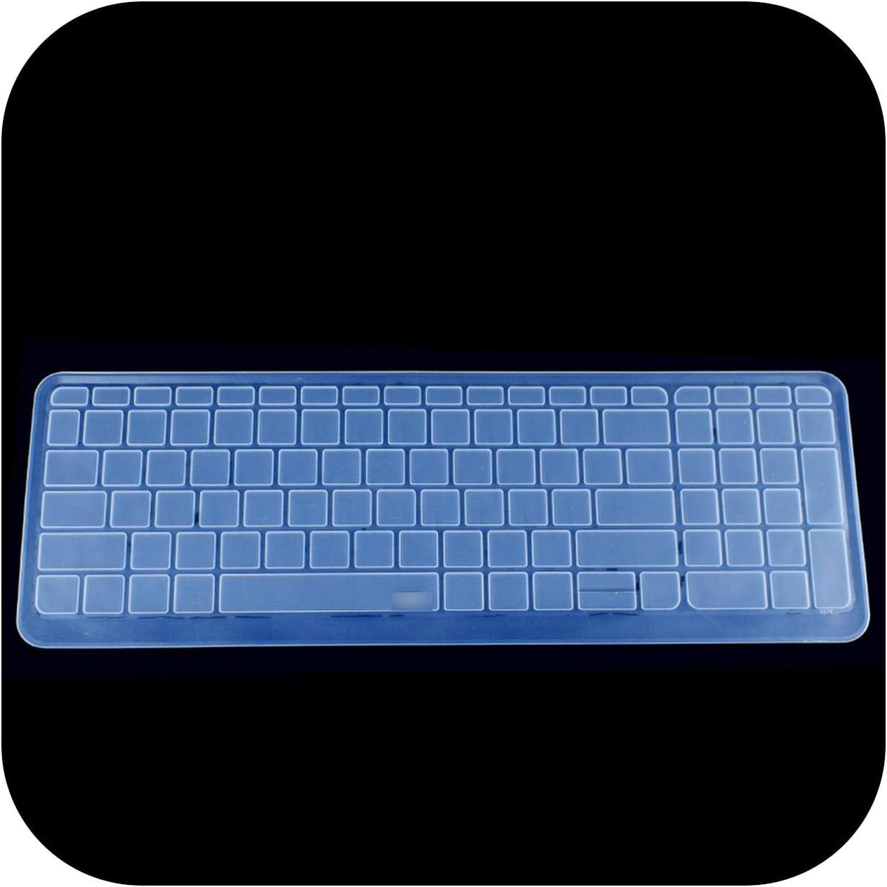 15.6 Inch Silicone Keyboard Cover Protector for Hp Probook 650 G2 G3 G4 / 450 G3 G4 G5 455 G3 I5 I7-Transparent-
