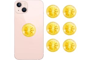 HOQIOE 6 Pieces Protection Cell Phone Stickers 99% Effective Protector Cell & Smart Phones, Laptops, Tablets, TV, Monitors - All Devices