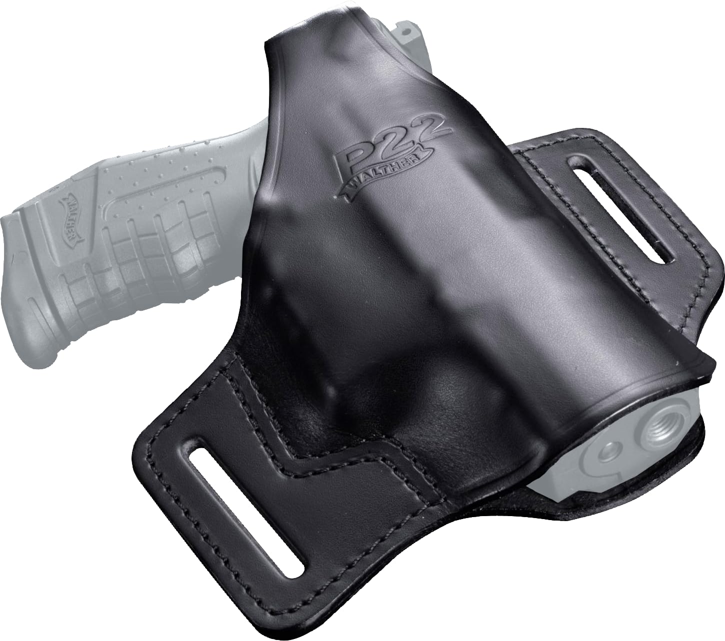 Walther Airsoft Guertelh Pads (Leather 22, 3.1560
