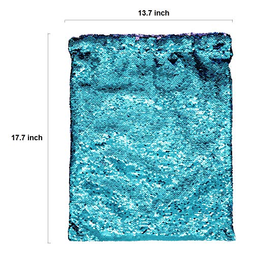 4 Alritz+Drawstring+Reversible+Backpacks+Glittering