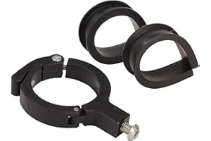 TKO Clamping Systems USA Billet Aluminum Slim Fit Roll Bar Accessory Mount Size 3 Black (1-3/4" - 2" Tube)