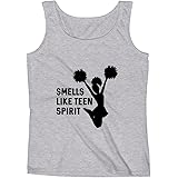 Mad Over Shirts Smells Like Teen Spirit Cheer Leaders Unisex Premium Tank Top