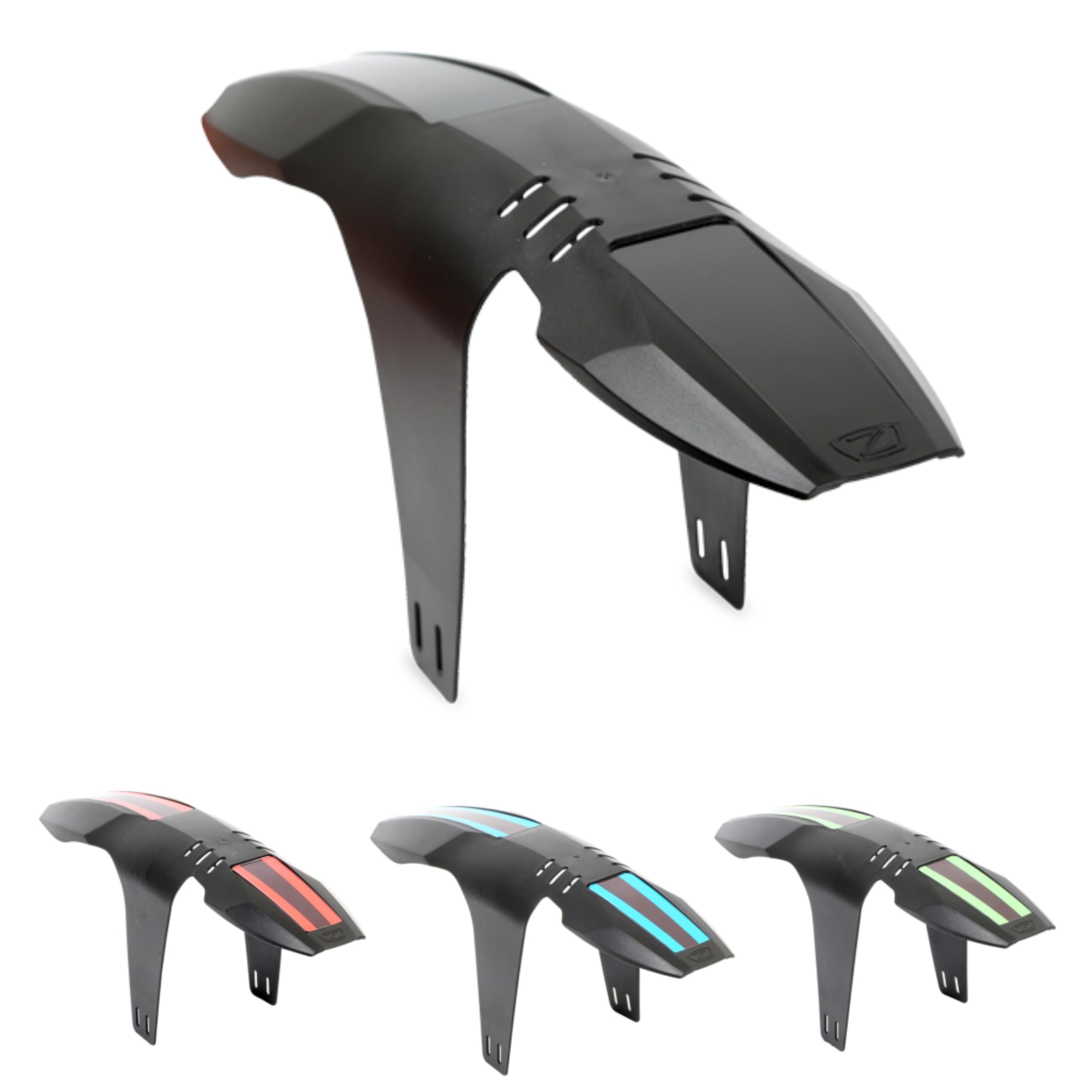 Zefal Deflector FM20 Front Clip-On Mudguard, Black, Universal