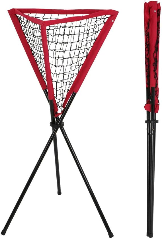 Batting Practice Ball Holder Baseball Softball Tripod Ball Caddy