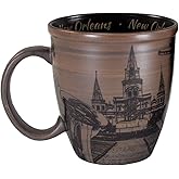 Americaware New Orleans 15 oz Sketch Art Coffee Mug