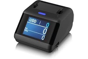 Aneken P30 Thermal Printer for AL-931, AL-N60 Money Counter Machine Mixed Denomination,Connects via RJ-11 Plug，Receipt Printer Suitable for 58 mm Thermal Paper, Default Baud Rate of 9600