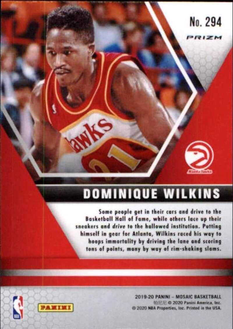 Dominique Wilkins Card Dominique Wilkins 2018 19 Panini Cornerstones 