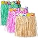 NimNik Luau Party Supplies Hula Skirt for Kids 3 Pack