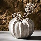 Tedkary Handmade Ceramic Vase for Dried Flowers,Modern Home Decor,Rustic Table Centerpiece,Small Decorative Vase for Pampas Grass,Preserved Bouquets.