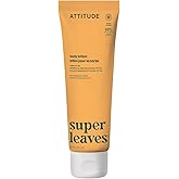 ATTITUDE Body Lotion, EWG Verified, Vegan & Cruelty-Free, Hydrating Moisturizer for Dry Skin, Non-Greasy, Skin Care, Orange Blossom & Eucalyptus, 8 Fl Oz