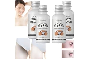 VCNTK Snow Bleach Cream, Snow Bleach Cream for Private Part Underarm，Dark Spot Remover Cream ，Whole body available (4*PCS)