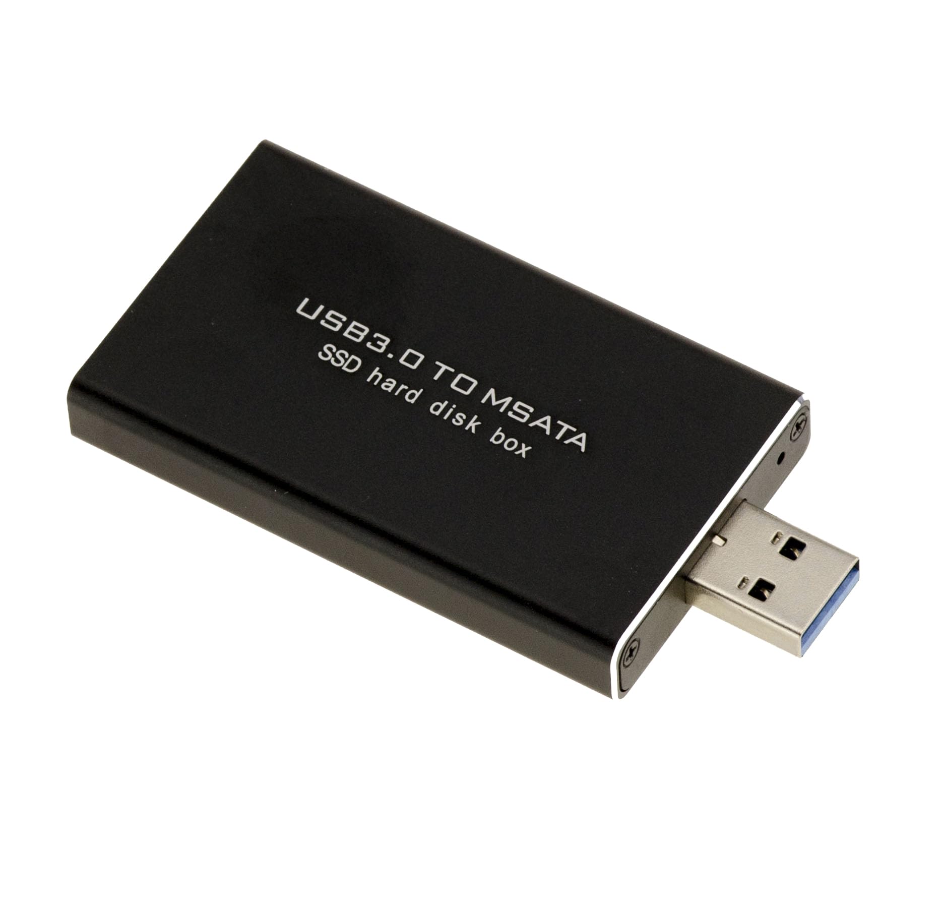KALEA-INFORMATIQUE Compact mSATA to USB3 enclosure for mSATA 30mm or 50mm SSDs