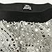 Gone For a Run Running Costume Tutu Skirt Glitter Sequined Tutu | Silver, Silver, one size fits most