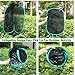 Qingo Collapsible Insect and Butterfly Habitat cage Terrarium Pop up open - 23.6 Inches Tall (White) (Black)