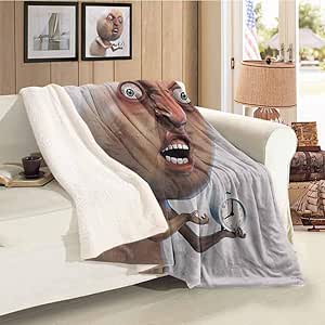 Humor Weighted Blanket Why You No Wake Me Up Internet Meme with