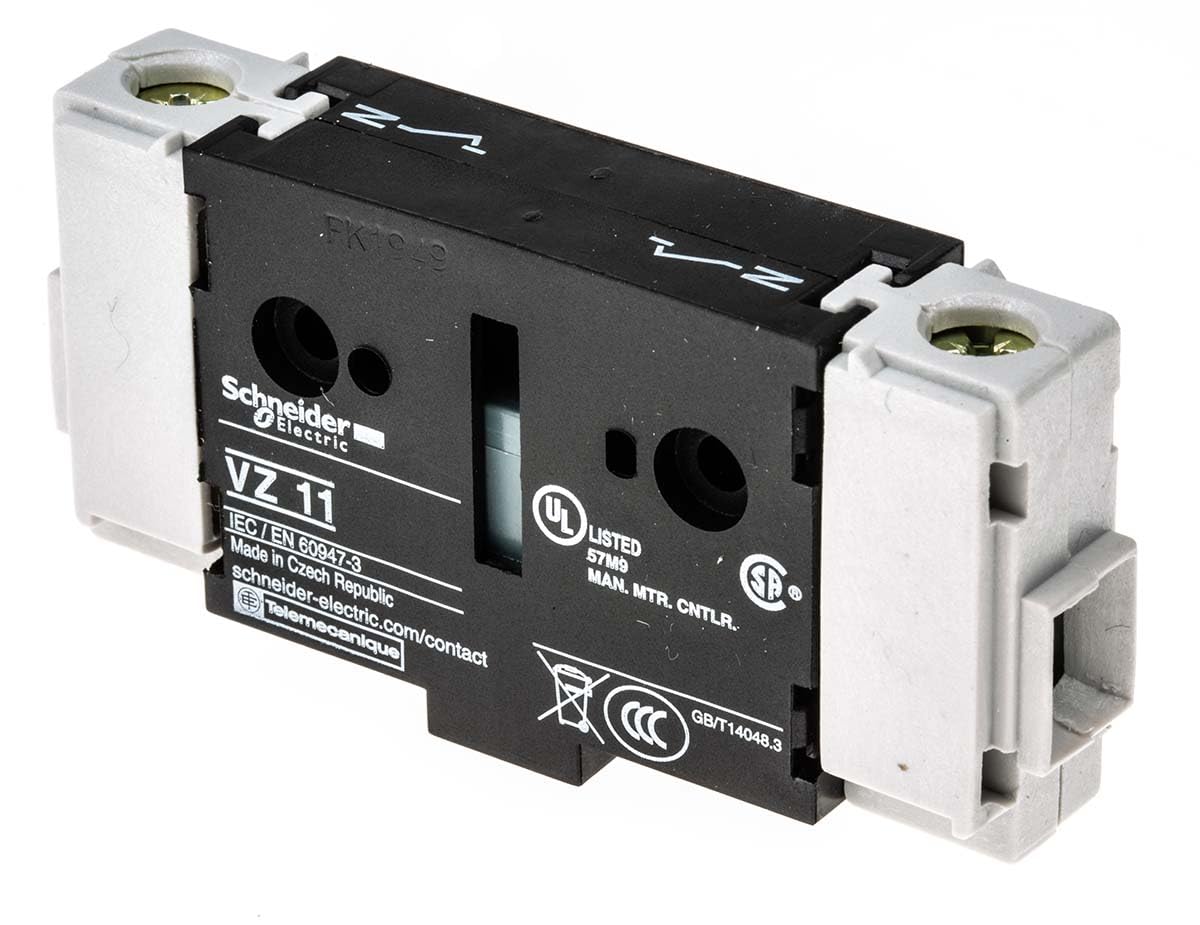 Schneider Electric, TeSys Mini Vario, TeSys VARIO - additional neutral block - 40 A - for V02...V2, VZ11