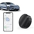 Mini GPS Tracker for Vehicles: Tracker Device for Vehicles No Subscription No Monthly Fee GPS Tracker for Car Kids Dogs Trucks Magnetic GPS Tracking Device Portable Real-Time Tracking
