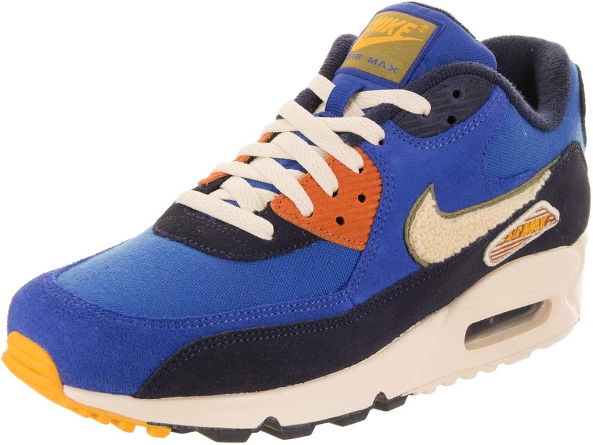Amazon.com: Nike Air Max 90 Premium se 858954-400 - Camiseta para hombre,  Azul, 10.5 M US: Shoes