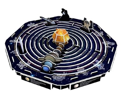 Amazoncom Hwealth Classic 3d Jigsaw Puzzle Solar System