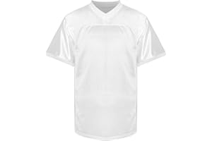 MESOSPERO Men's Football Jersey Blank Football Practice Jersey for Athletic Training and Daily Leisure