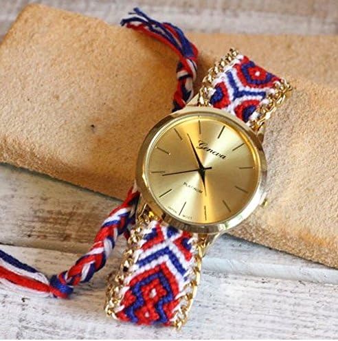 Amazon Lamistad 腕時計 レディース ファッション 腕時計 メンズ 男女兼用 ミサンガウオッチ 入手困難 アクセサリー ブレスレット 夏 ビーチ ロンハーマン 好き な 方 10カラー Mwc 480 8 Trico レディース腕時計 腕時計 通販