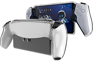 HESUPY Protective Case for Playstation Portal, Transparent TPU Sleeve Skin Cover, for Sony Playstation Portal Gaming Console Drop Resistant Case