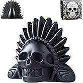 Aztec Death Whistle Aztec Whistle, Office White Elephant Gifts, Authentic Skull Scream Sound – Loud Scary Horror Whistle for Pranks, Halloween, Survival, and Stocking Stuffers