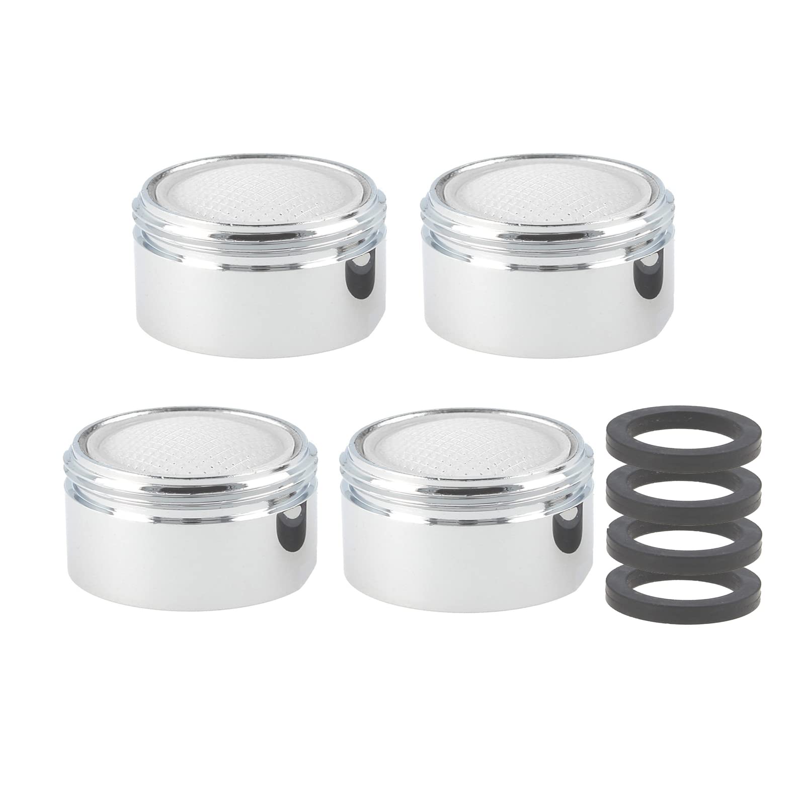 4 Pack Tap Aerator M18/M20/M22/M24, Water Saver Tap Filter Nozzle Faucet Aerator Replacement Parts - External Thread (M28)