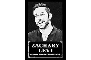 Natural Relief Coloring Book: Zachary Levi Designs To Reduce Pain, Fight Boredom and Achieve Stress Relief
