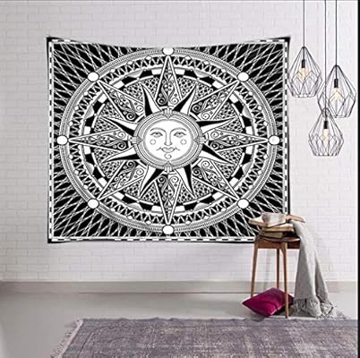 Hjer Sol Dios Patron Fondo Decorationtapestry Ins Pared Tapiz