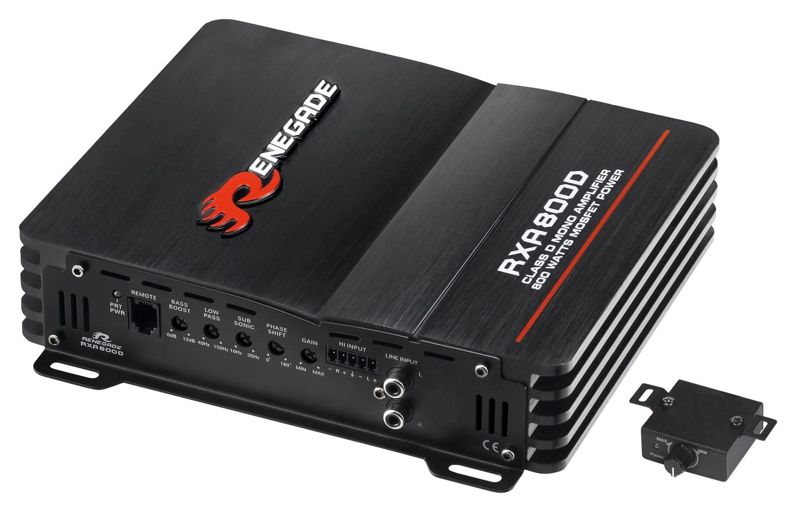 Paire D'enceintes Triaxiales Renegade RX830 20cm (8") 3 Voies 300W - Pour Voiture