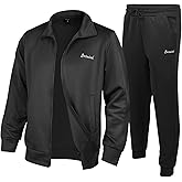 Brimisal Men's Tracksuits Sweatsuits For Men 2 Piece Sets Outfits Long Sleeve Casual Full Zip Athletic Jogging Sportswear