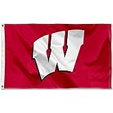 College Flags & Banners Co. UW Wisconsin Badgers University Large College Flag