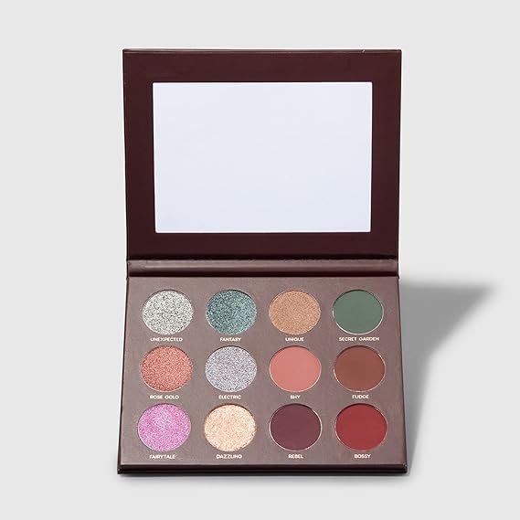Paleta de Sombras, 12 Shades, Océane