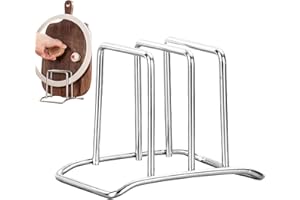 Cutting Board Stand - Stainless Steel Rack,Chopping Board Holder | for Countertops Counter Pantry Cupboard Dishes Apartment R