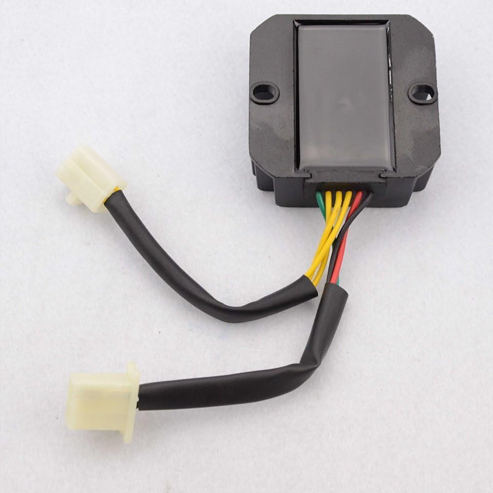 GOOFIT 6 Pin Voltage Regulator Rectifier Replacement For Elite CH150 CH150D Scooter ATV - Image 4