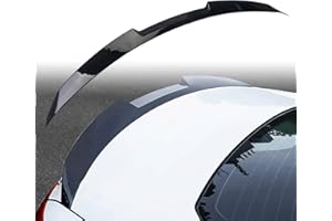 JOYOTO Trunk Spoiler Wing Compatible with Honda Accord 10th Gen 2018 2019 2020 2021, Trunk Lip Spoiler with ABS Plastic for 4 Door Sedan Automotive Exterior Accessories (Glossy Black