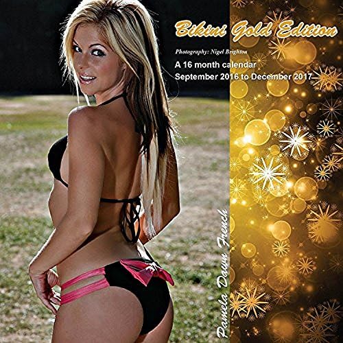 Bikini Gold Edition 2017 Wall Calendar