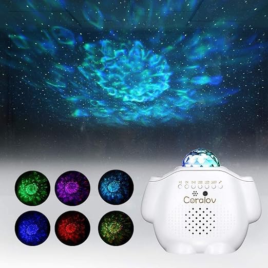 Galaxy Star Projector, Laser LED Starry Nebula Sky Night Light Ambiance