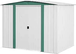amazon.com : arrow 8' x 6' hamlet storage shed, yard and