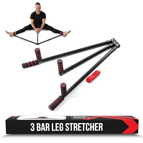 Split Machine for Flexibility with Trainer APP – Adjustable 3 Bar Leg ...